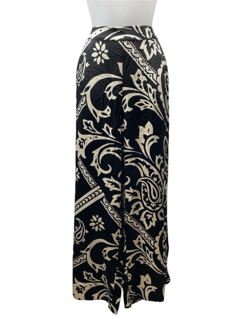City Chic Women's Pant Sienna Print Wide Leg Paisley Full Length w/Pocket XXS